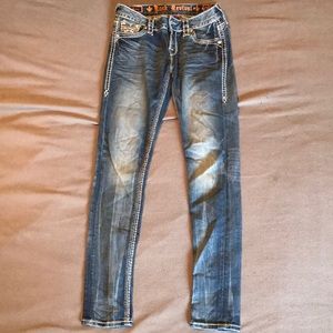Rock revival Betty easy skinny jeans size 25 used
